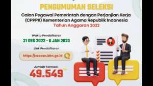 Pembukaan tenaga PPPK Kementerian Agama 2023/dok. Kemenag.go.id