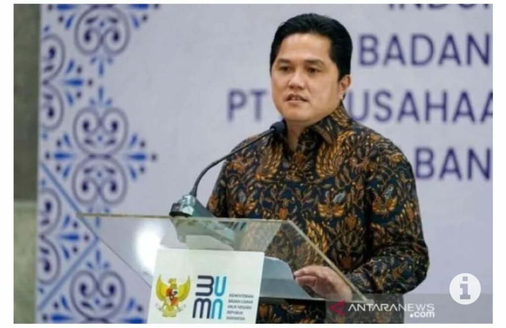 Menteri BUMN Erick Thohir Diminta Batalkan IPO Pertamina Geothermal Energy/Ist