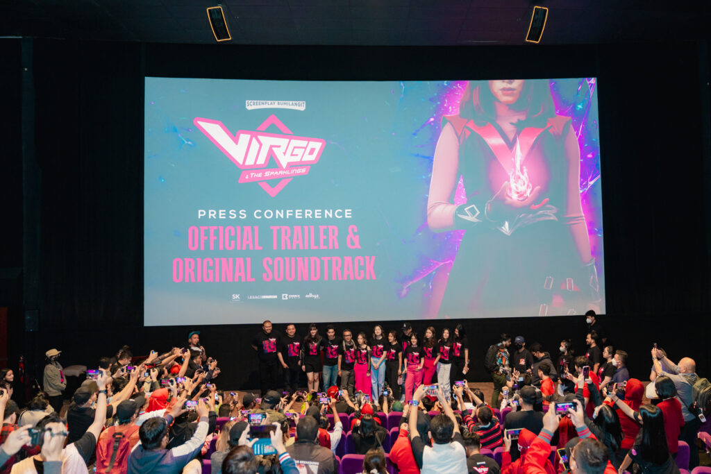 Press Conference Launching Official Trailer Original Soundtrack Virgo And The Sparklings