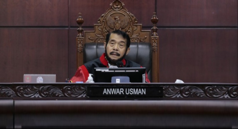 Ketua MK Anwar Usman Foto Humas MK