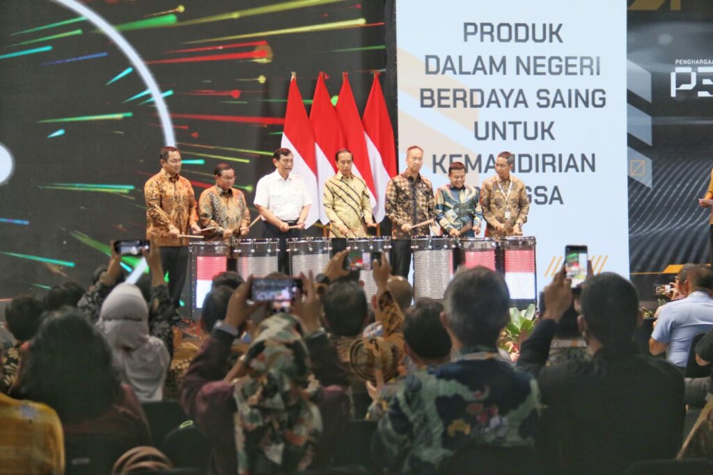 Presiden JOko Widodo (Jokowi) membuka Business Matching Tahap V 2023.  di Jakarta. foto: ist