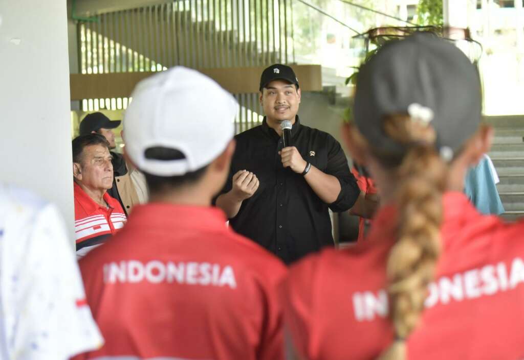 Menpora Dito Ariotedjo kunjungi kontingen Golf Indonesia jelang SEA Games