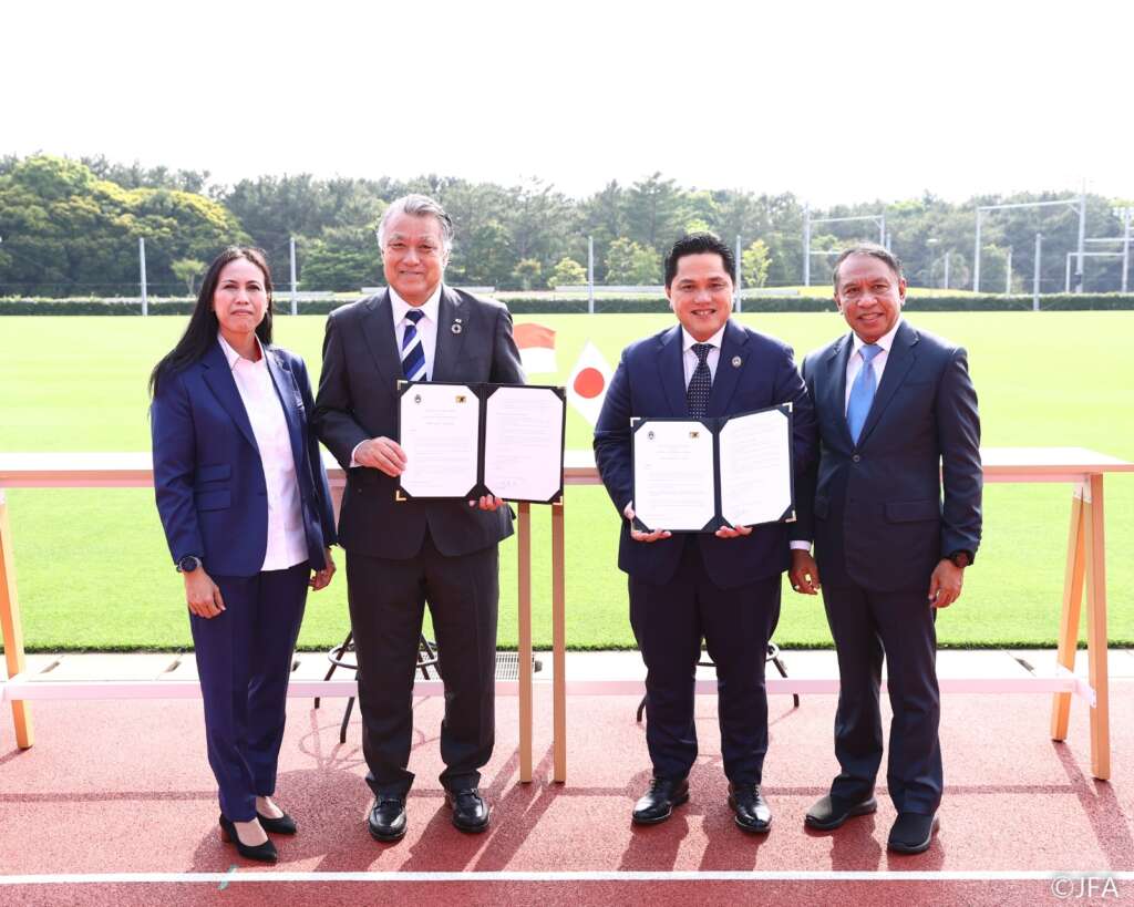 PSSI Gandeng Asosiasi Sepakbola Jepang, Tiga Poin Disepakati/PSSI