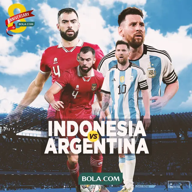 War Tiket pertandingan Indonesia vs Argentina