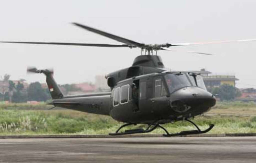 Helikopter BEL 412. Foto: Kementerian Pertahanan