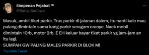 Parkir Blok M