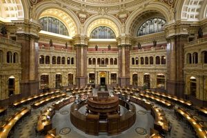 Perpustakaan Kongres, Washington DC, AS. Foto: Ist